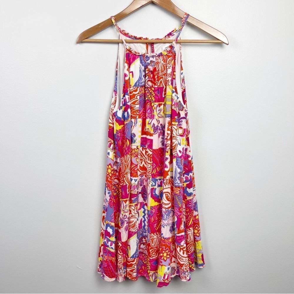 Emily Wonder Patchwork Mini Dress - Picture 2 of 6